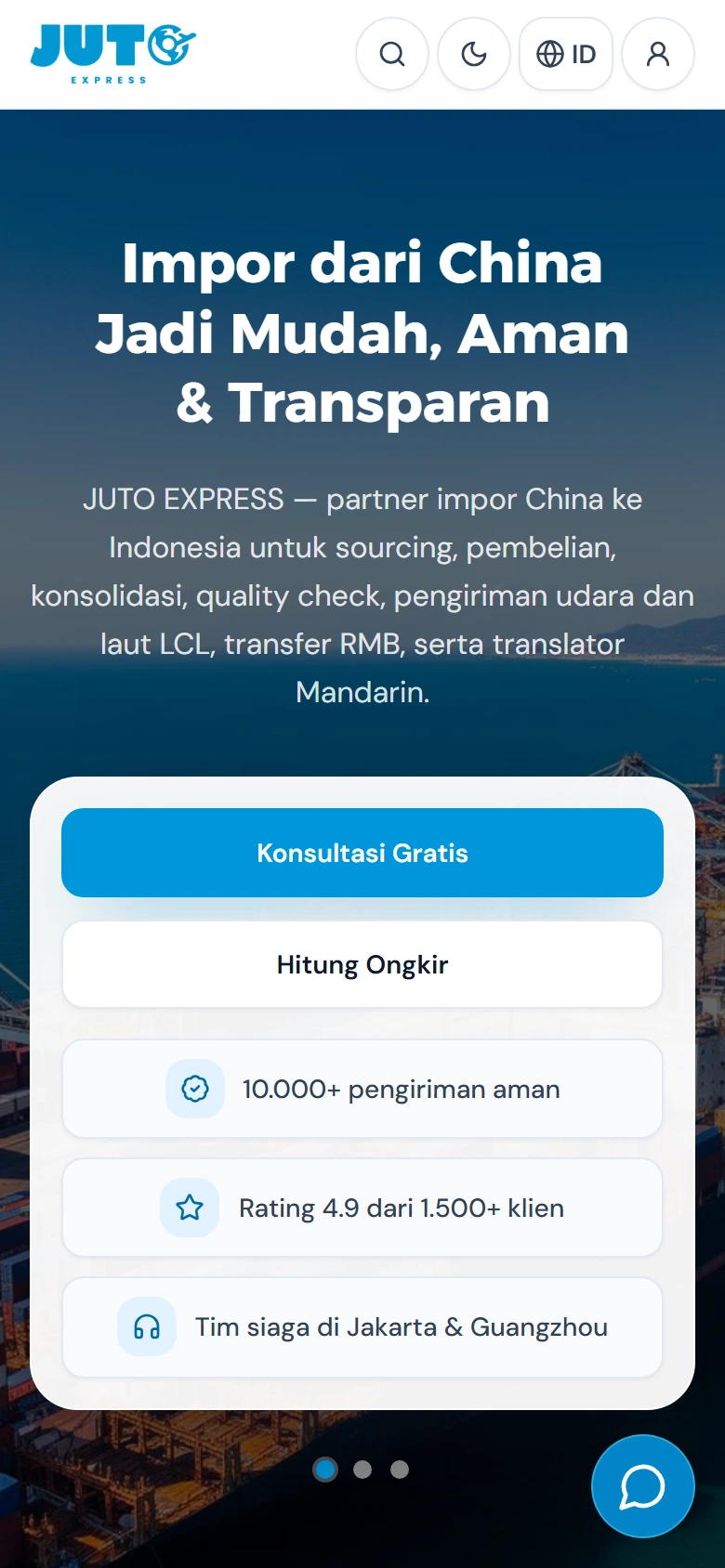 Instant shipment tracking and currency calculation on mobile devices.
